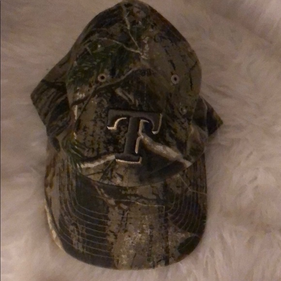 rangers camo hat